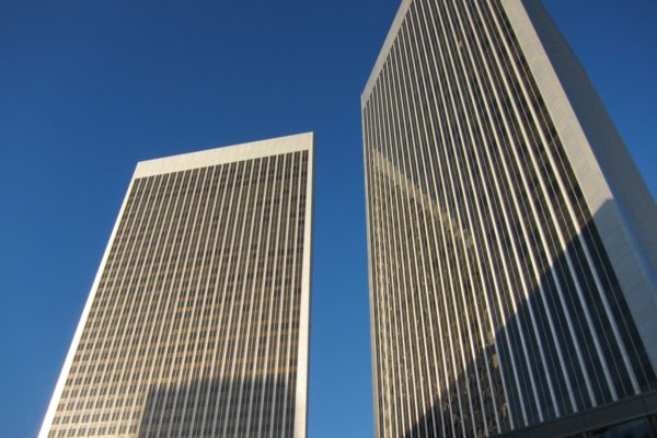 Century Plaza Towers Window Tinting by Campbell Window Film | 800-580-9997