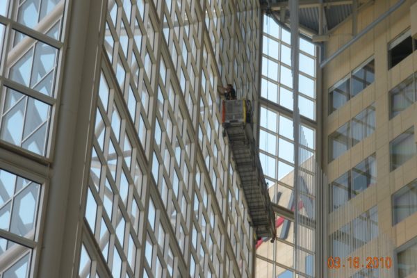 Hyatt Garden Grove Skylight Window Tinting by Campbell Window Film | 800-580-9997