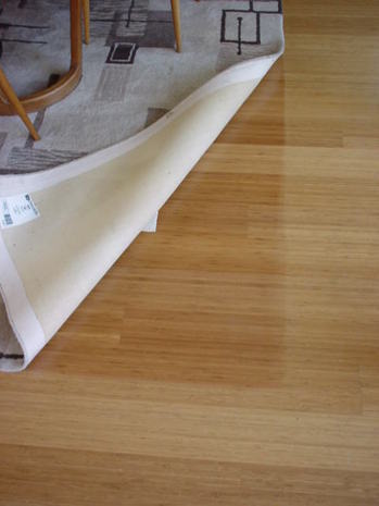 Fading floors saved with Campbell Window Film 800-580-9997