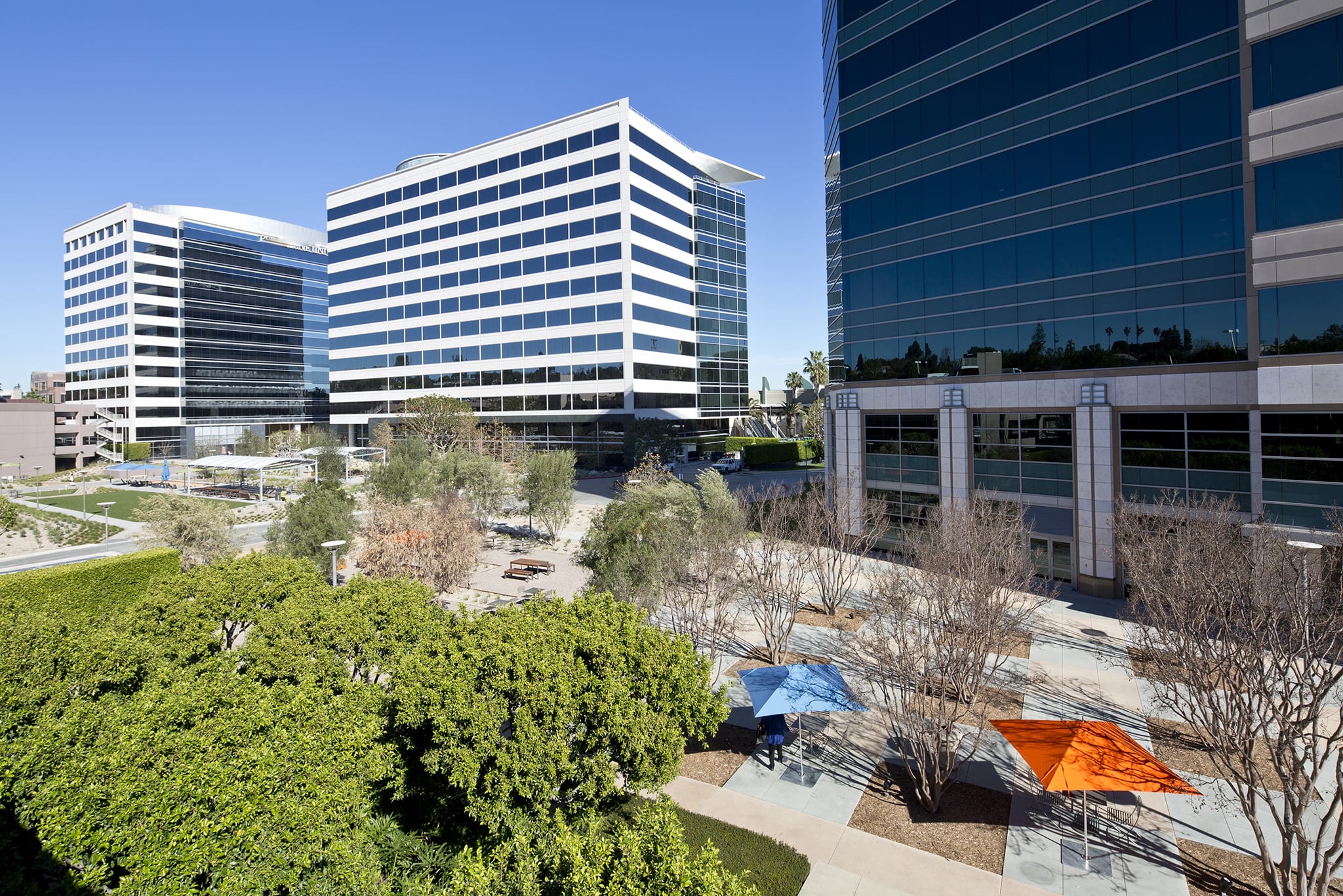 Howard Hughes Exterior Courtyard