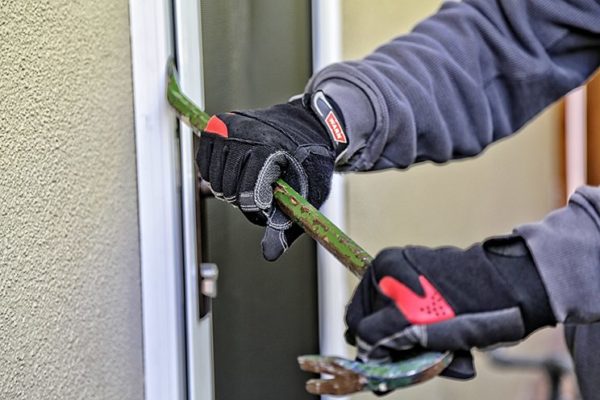 Campbell security screens have been tested with heavy tools like this pry-bar | 800-580-9997