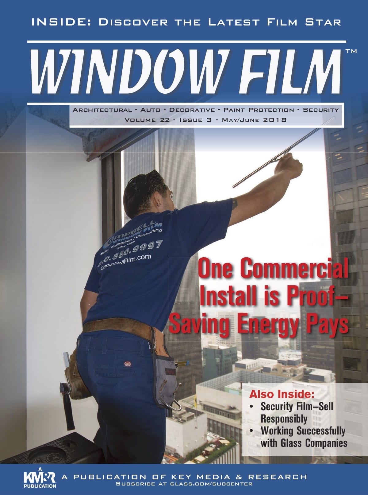 A cover Window Film Magazine CNP Cover Story JPEG Version Campbell Corp