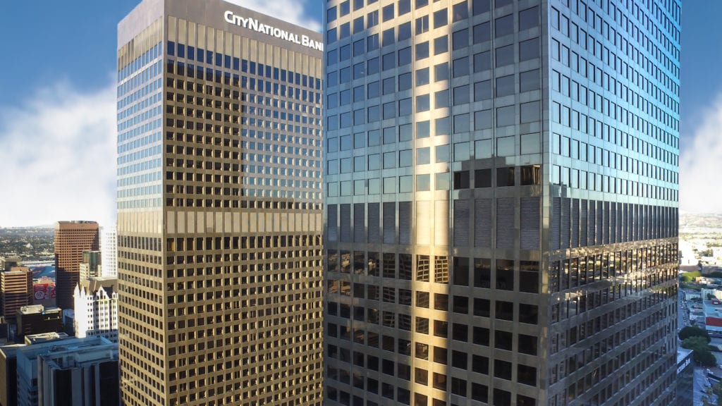 City National Plaza Window Film Commercial Building Tinting | Campbell Window Film | 800-580-9997