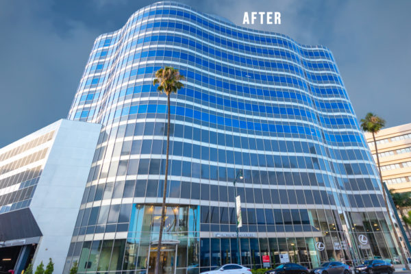 Before Building Wraps | Campbell Window Film | 800-580-9997