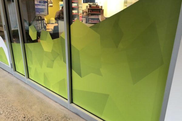 Two sided decorative window film custom