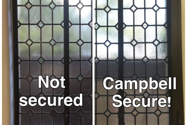 before and after campbell commercial security solutions