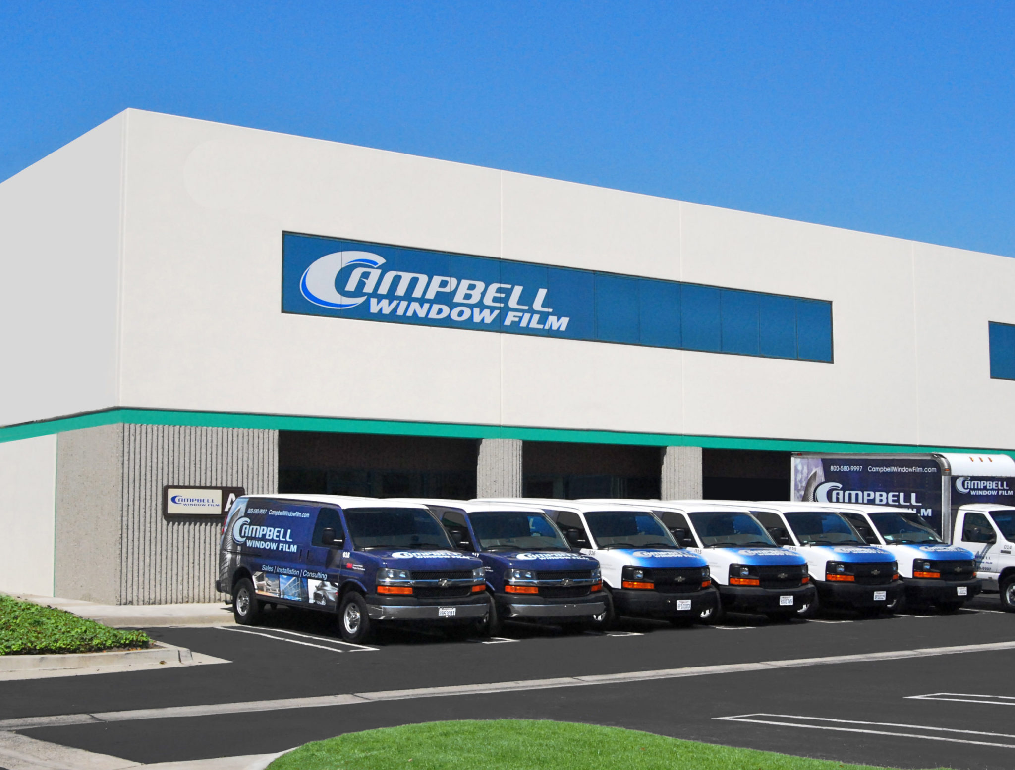 Campbell Window Film Headquarters | 800-580-9997