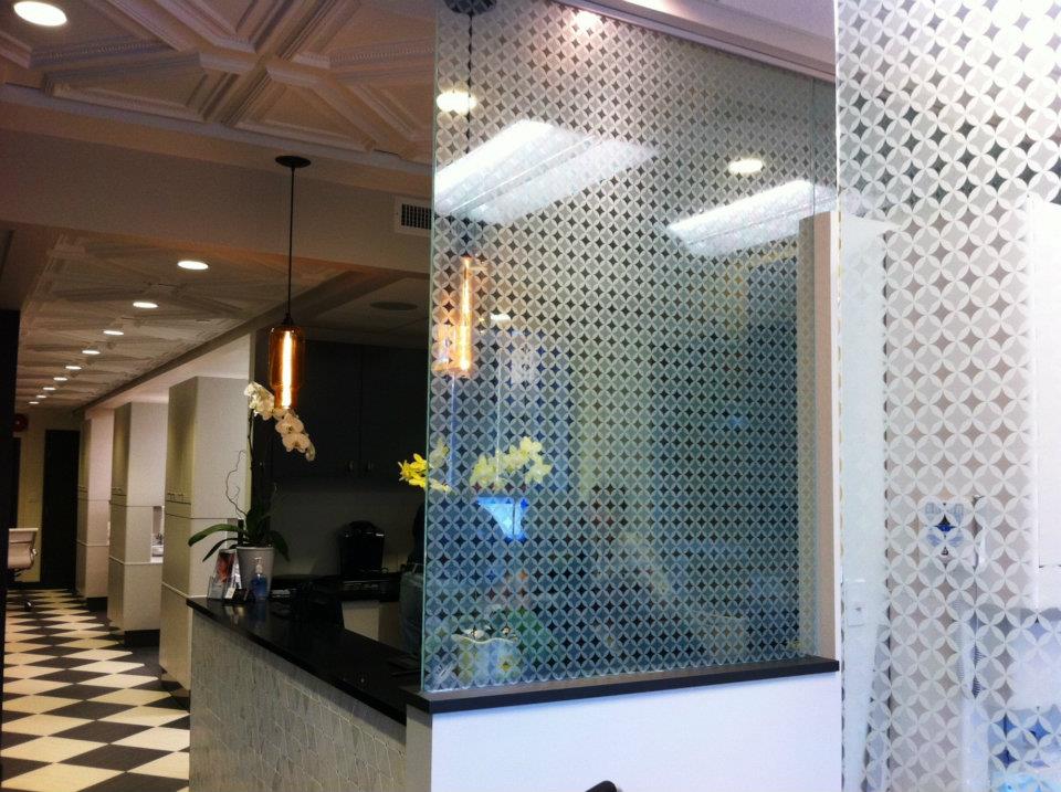 decorative frosted window film