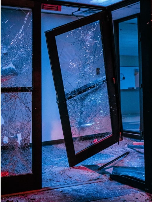 window glazing shield