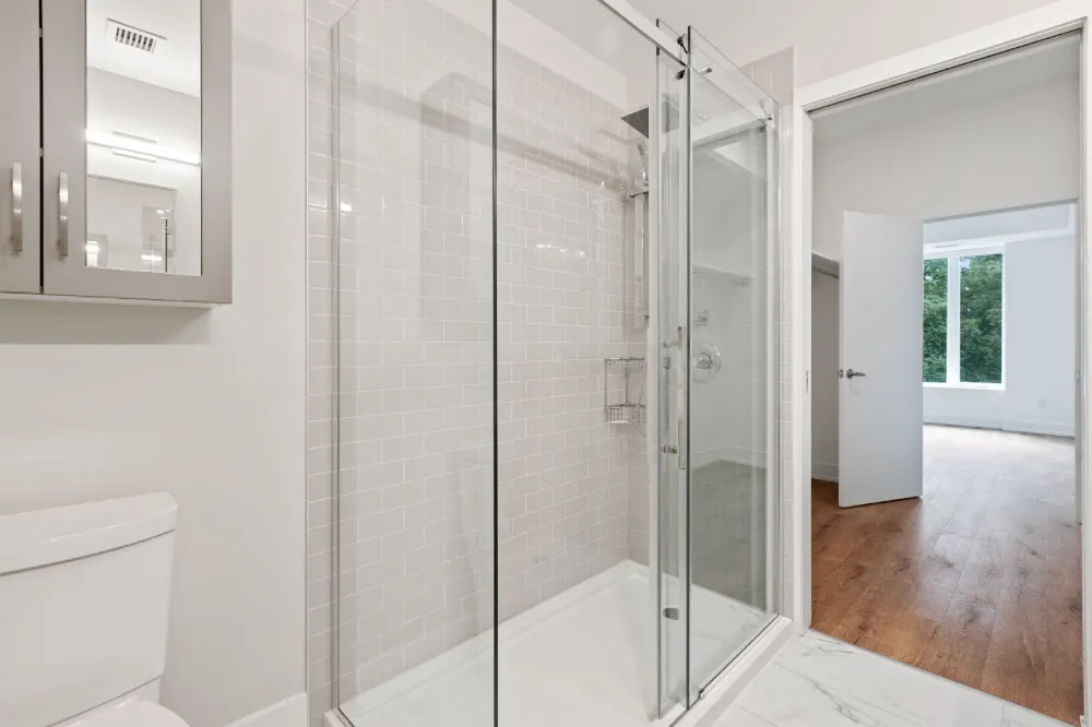 bathroom frosted film
